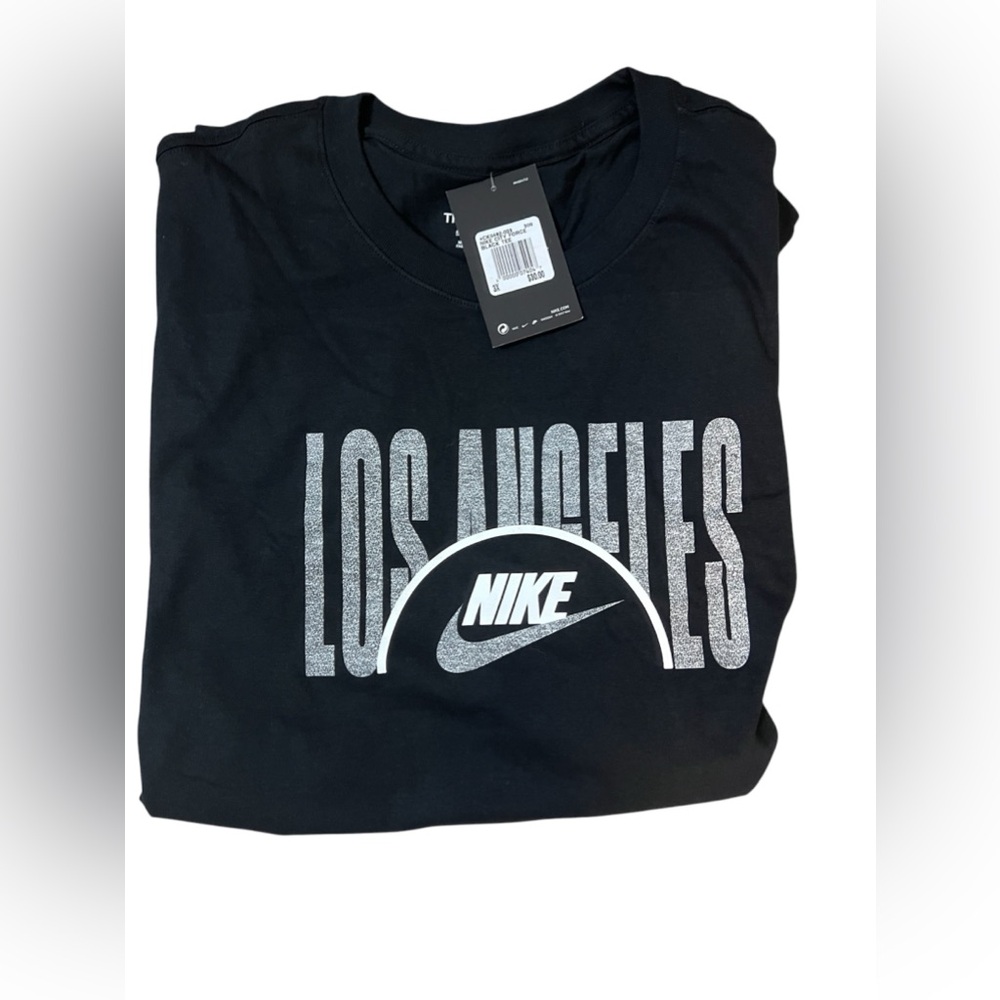 NWT Black Los Angeles Nike Shirt 3X